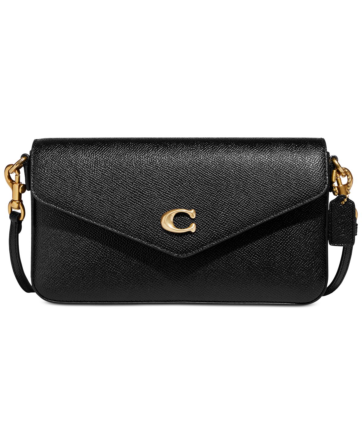 COACH Crossbody with Removable Card Case, black