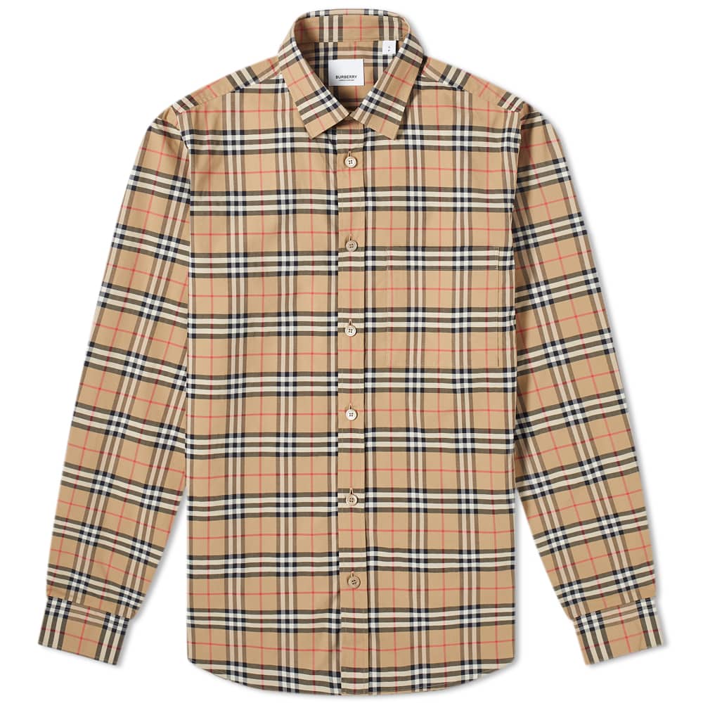 قميص Burberry Simpson Check