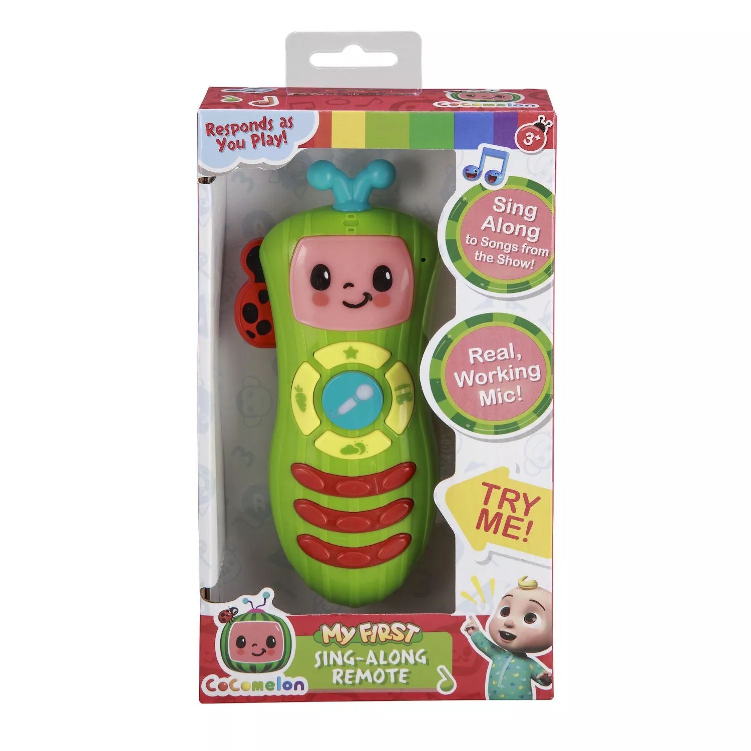 My first cocomelon singing along with Cocomelon remote interactive children's toy