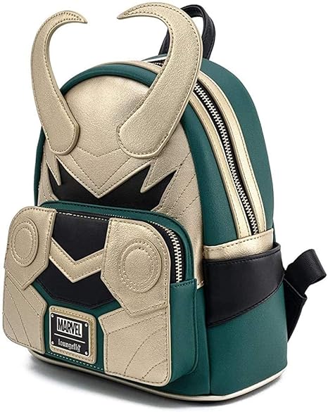 Loungefly Marvel Loki Women's Double Strap Crossbody Bag, Multi