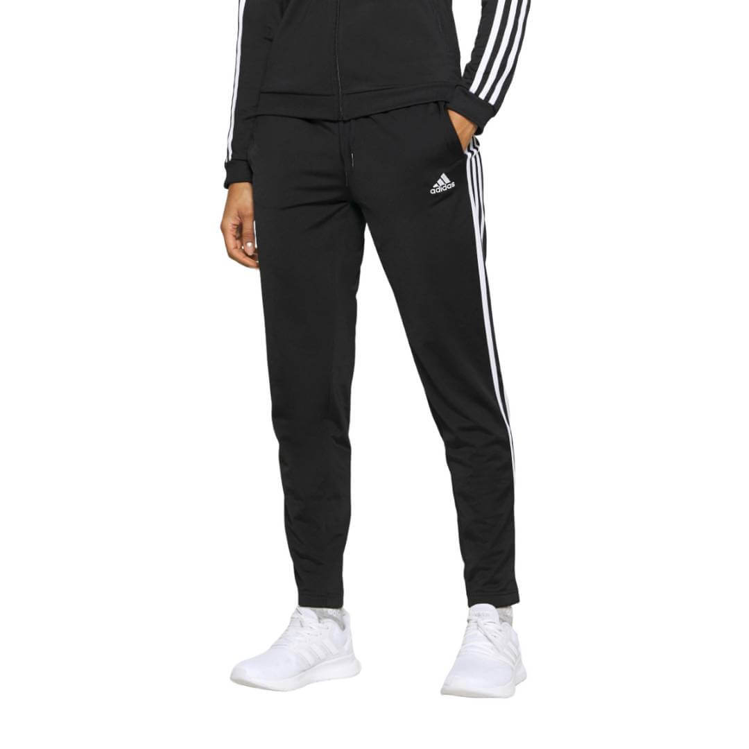 Adidas Essentials tracksuit, black