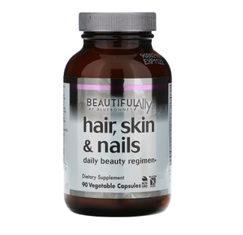 Hair Skin & Nails Beautiful Ally 90 Capsules Bluebonnet Nutrition