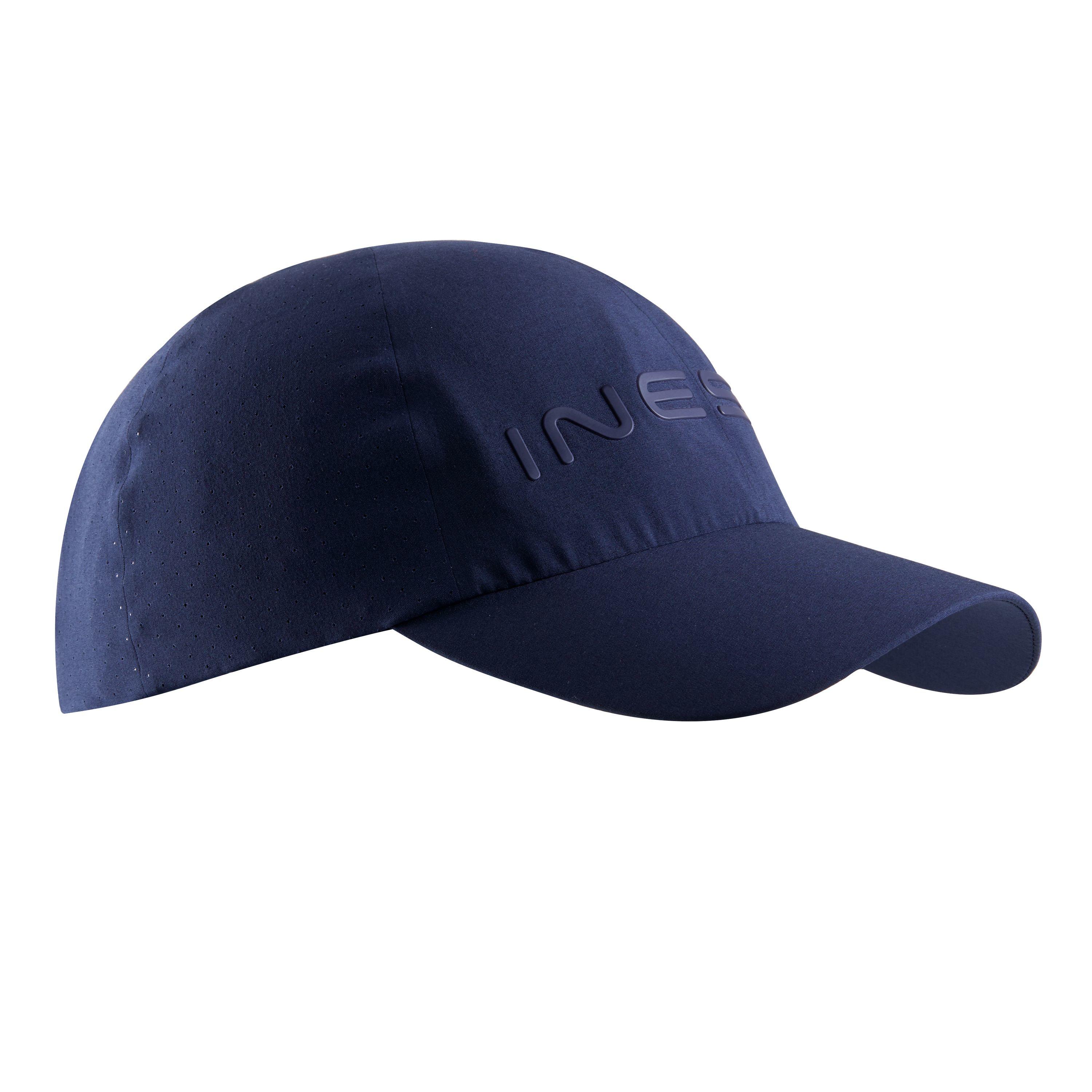 Golf cap MW500 children's dark blue INESIS, dark blue/dark blue