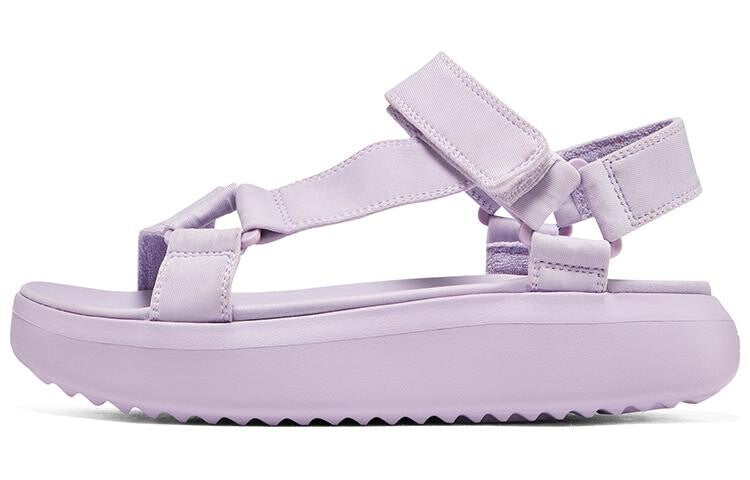 Beach sandals women purple Skechers