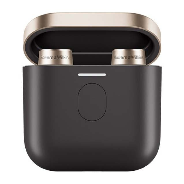 Bowers & Wilkins PI7 Wireless Headphones, Black/Gold