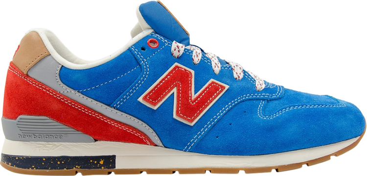 New Balance 996 'Blue Red' sneakers, blue