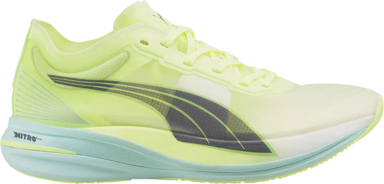 Sneakers Puma Wmns Deviate Nitro Elite Fizzy Light Nitro Blue, green