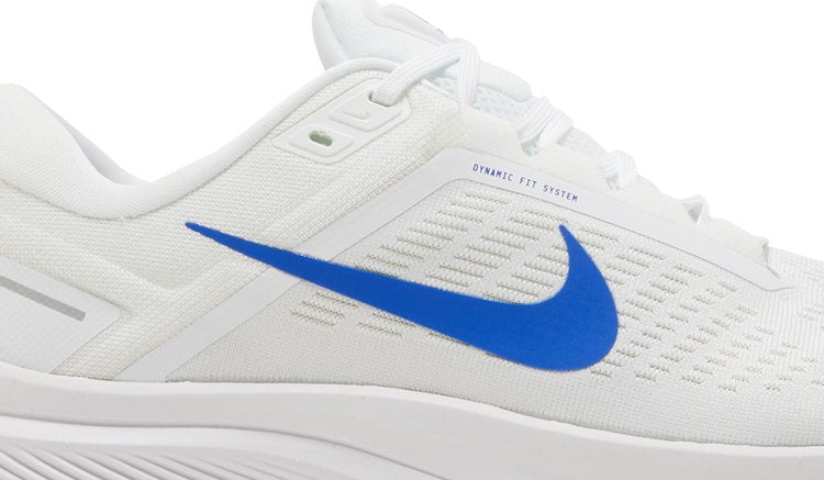 حذاء رياضي Nike Air Zoom Structure 24 'White Hyper Royal' باللون الأبيض