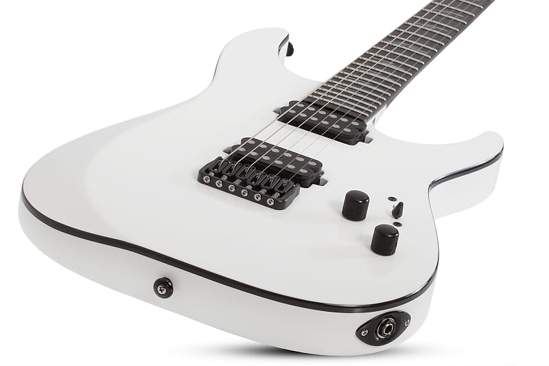 Schecter Reaper-6 Custom glossy white