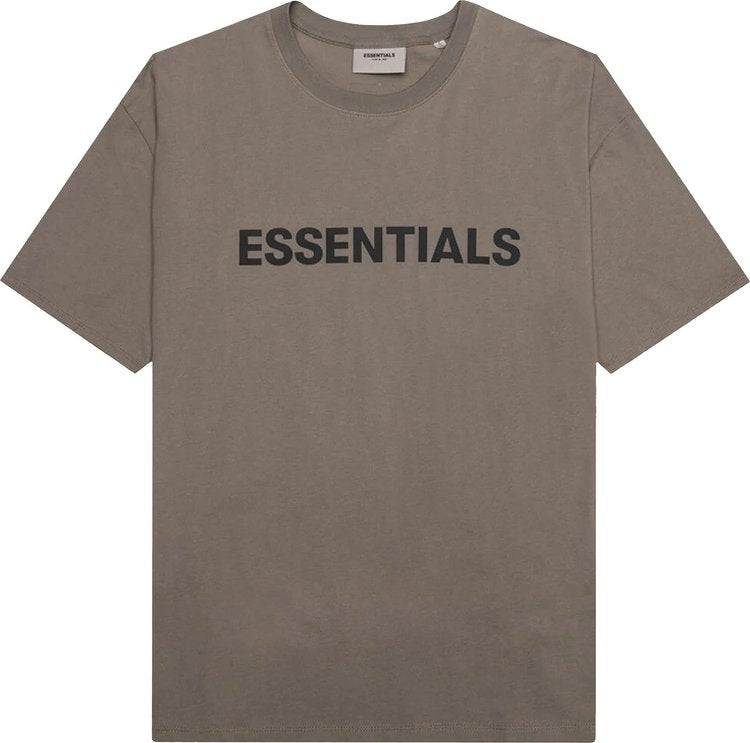 Fear of God Essentials Short-Sleeve Tee 'Taupe', Tan