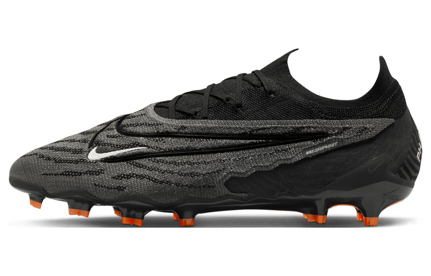 Nike Gripknit Phantom GX Elite FG Black Dark Smoke Gray