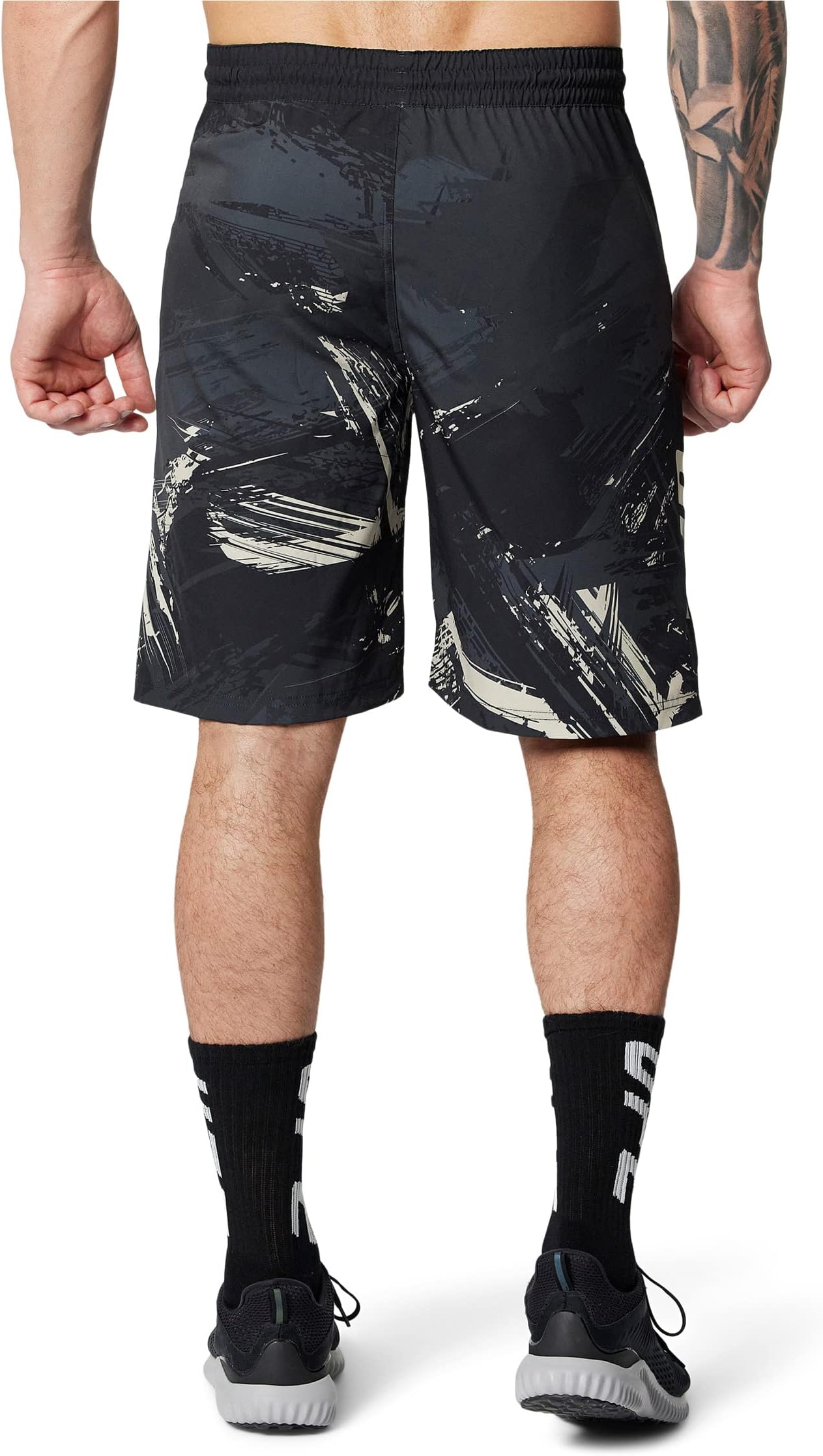 UFC Venum Authentic Fight Week 2.0 Training Shorts, Black/Sand