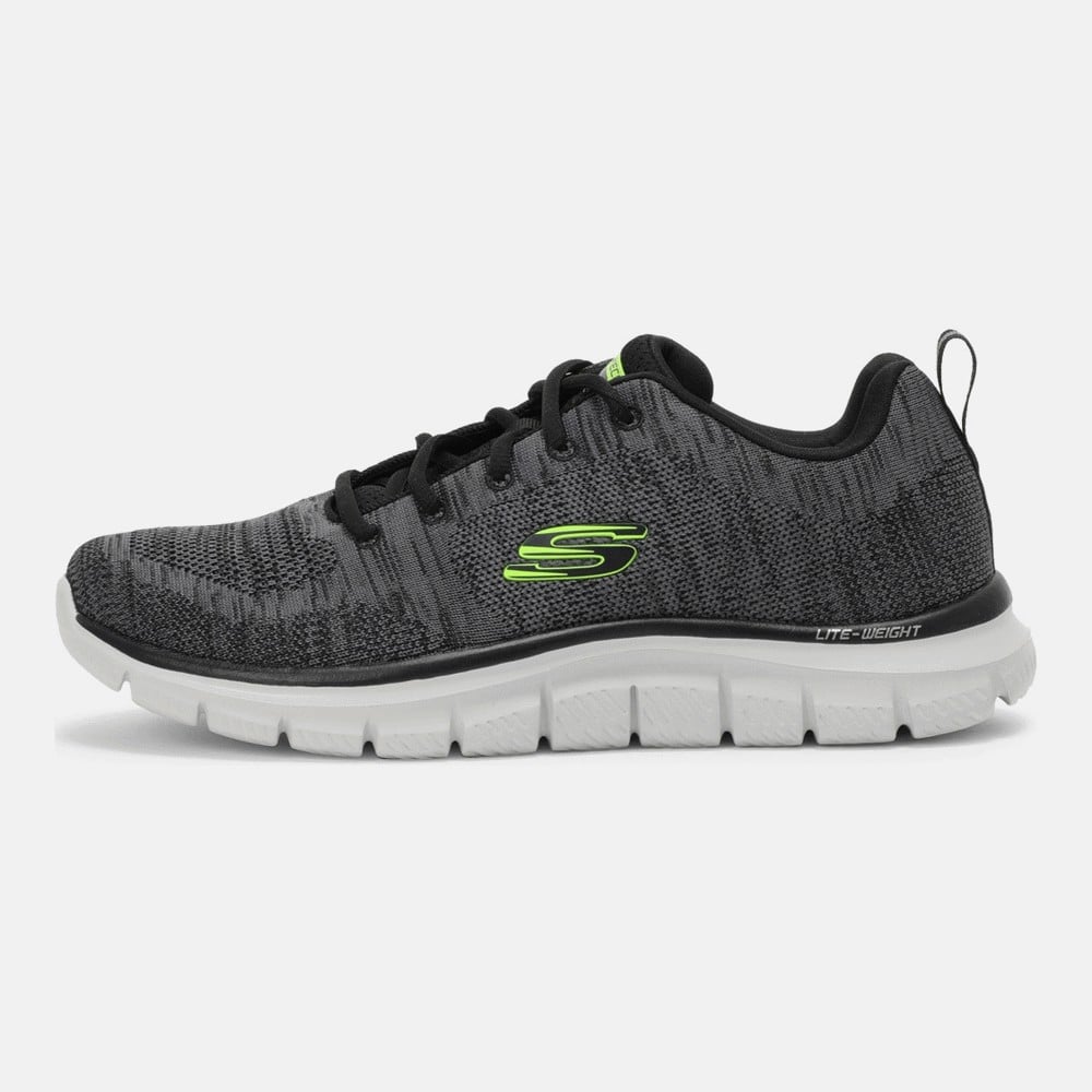 حذاء رياضي Skechers Sport Track باللون الرمادي الداكن / الأسود