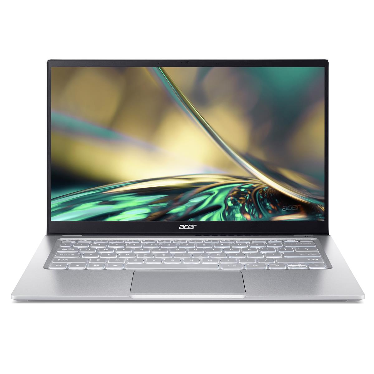 Laptop Acer Swift 3 SF314-512-78JG, 14", 16GB/512GB, Core i7-1260P, Iris Xe, silver, English layout