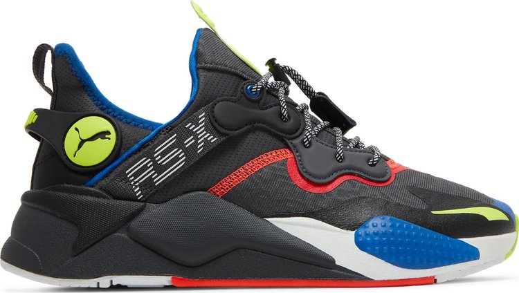 حذاء رياضي Puma Thundercats x RS-X T3CH - Asphalt Red Blast، أسود