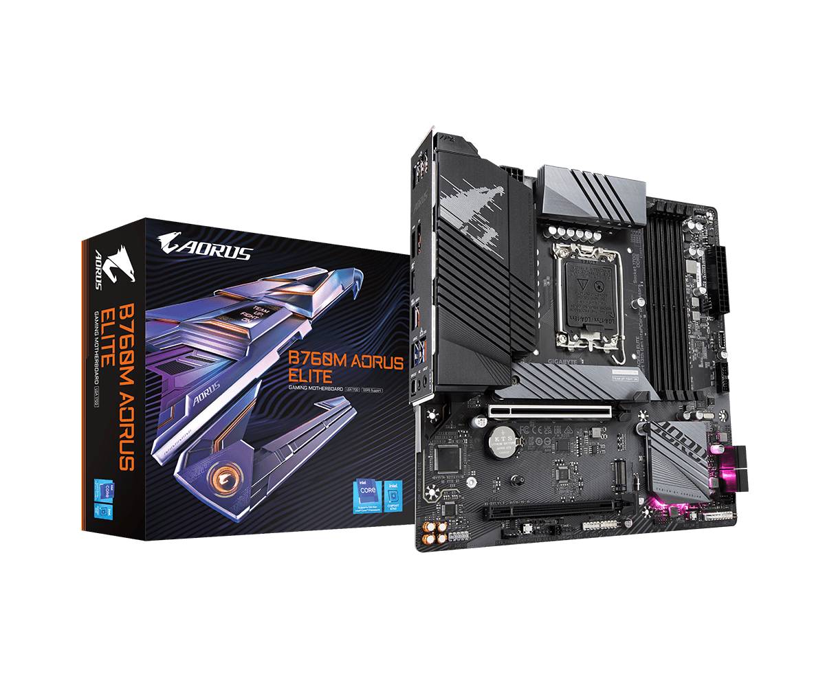 اللوحة الأم GIGABYTE B760M AORUS ELITE