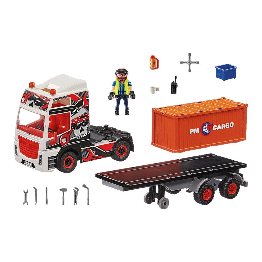 Construction set Playmobil 70771 Truck with trailer