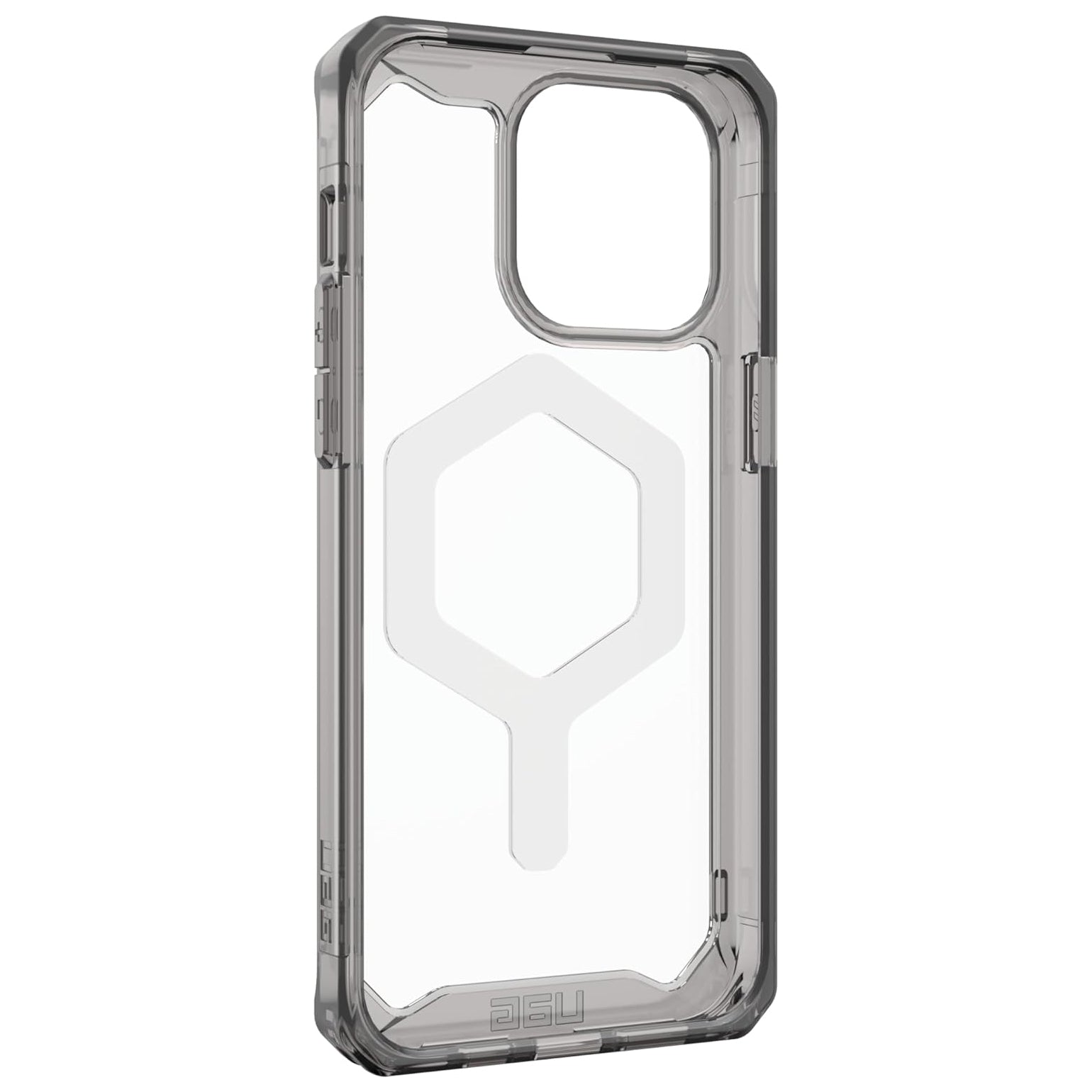 Case UAG Plyo for iPhone 15 Pro Max, Ash/White