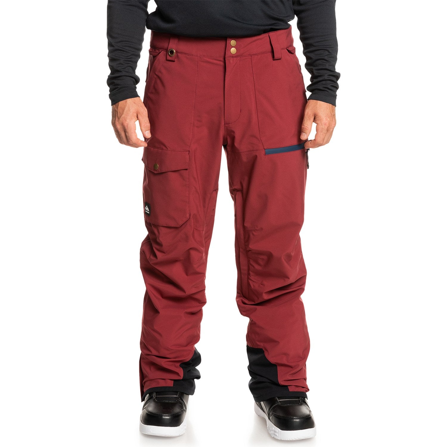 Quiksilver universal pants, ruby