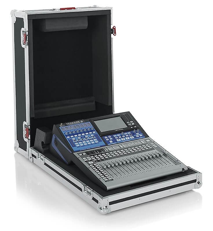 Gator Cases G-Tour ATA Style Travel Case specifically designed for the Presonus SL16 mixer with amplified equipment (G-TOURPRESL16NDH)