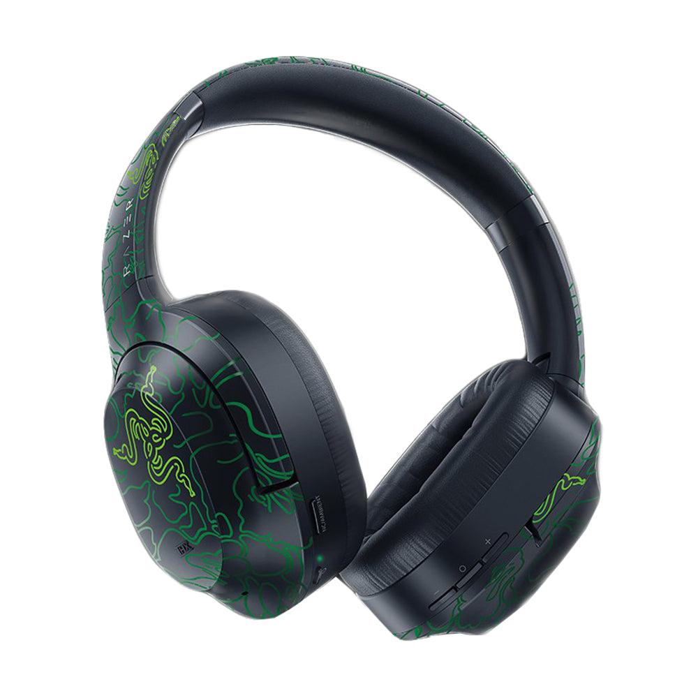 سماعات رأس لاسلكية Razer x BAPE Opus، باللون الأسود/الأخضر