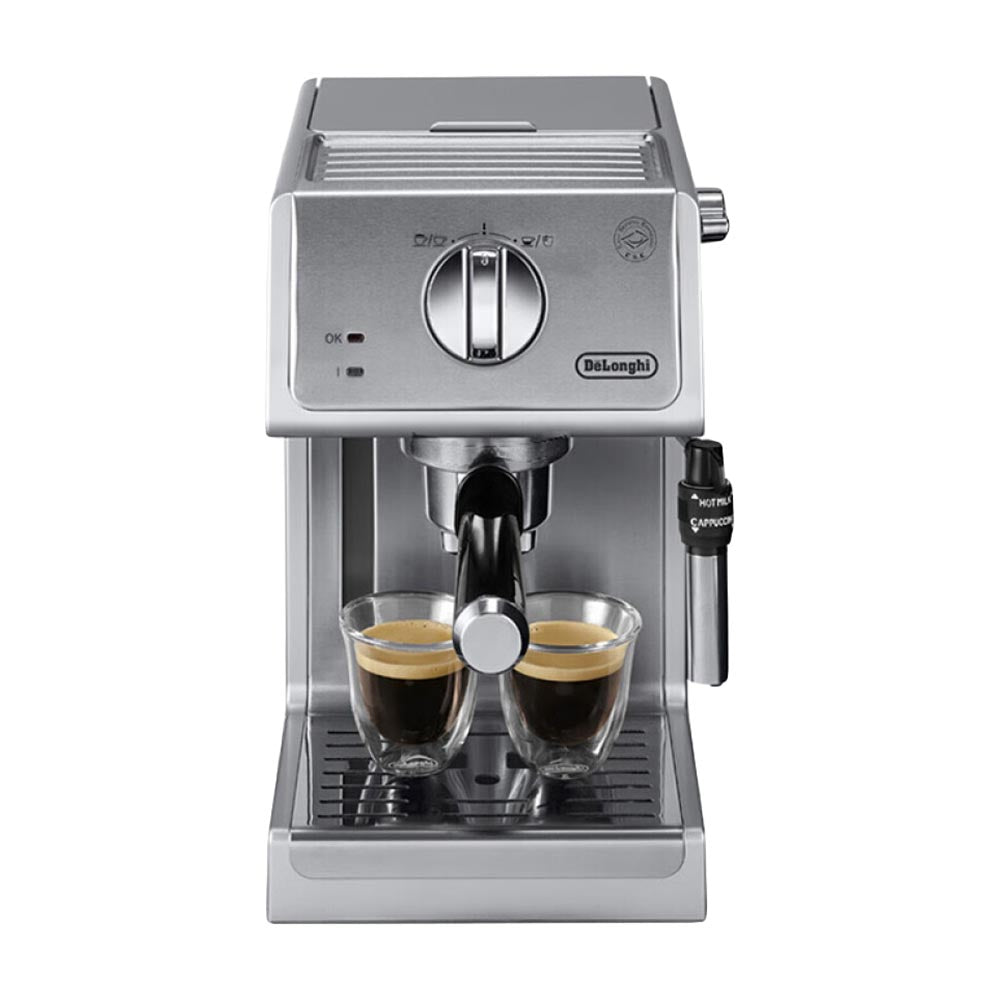 ماكينة صنع القهوة DeLonghi ECP36.31، فضي