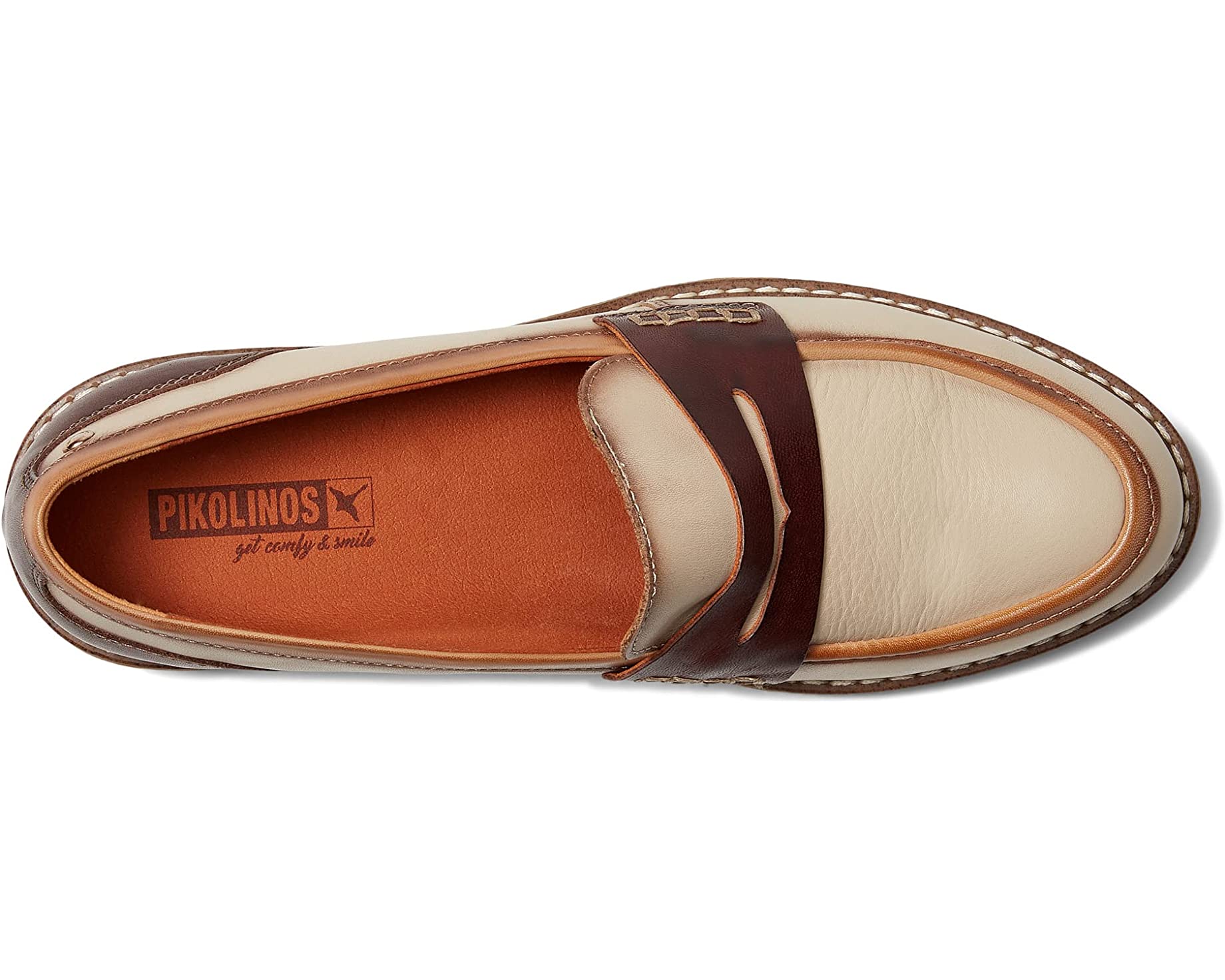 Loafers Aldaya W8J-3541C2 Pikolinos, marfil