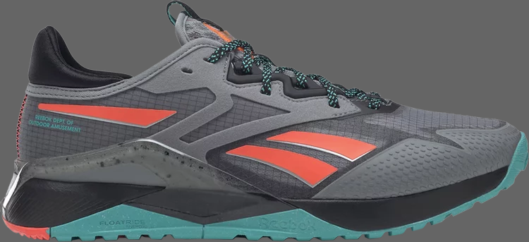 Sneakers nano x2 tr adventure 'grey classic teal' Reebok, gray