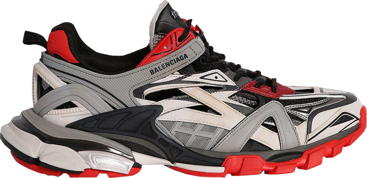 Sneakers Balenciaga Track.2 Trainer Black Gray Red, black