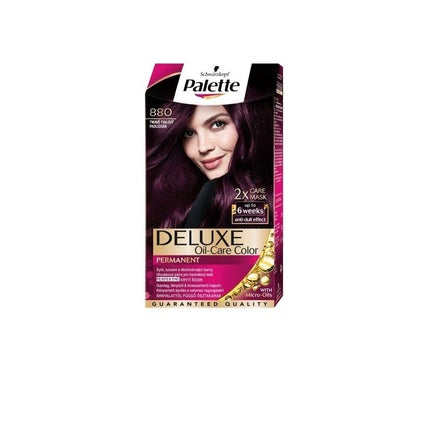 880 Attractive permanent eggplant hair color, Palette Deluxe