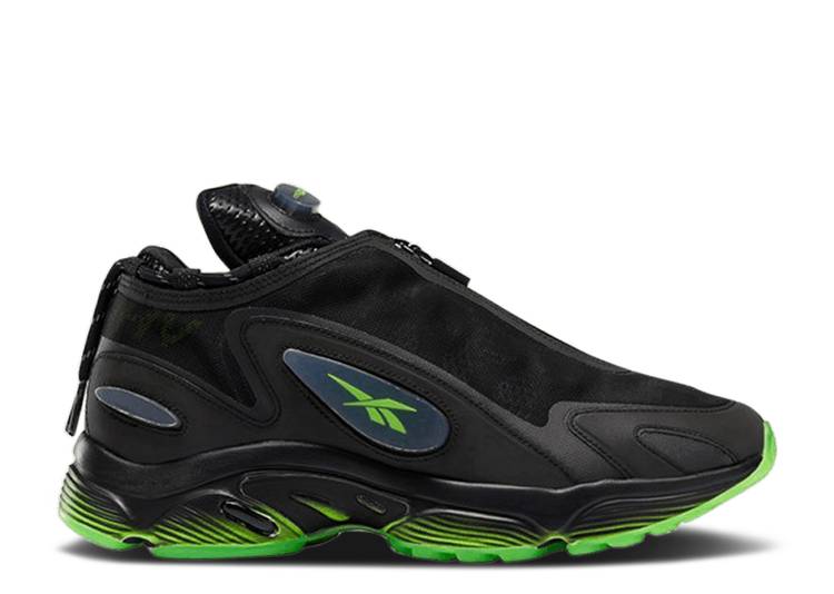 حذاء رياضي Reebok MISBHV X DAYTONA DMX 'GREEN' باللون الأسود