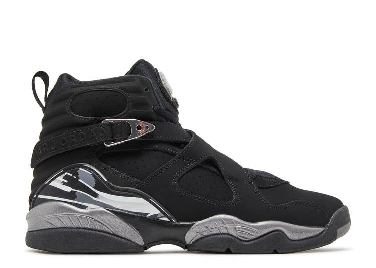 حذاء رياضي AIR JORDAN 8 RETRO BG 'CHROME' 2015، أسود