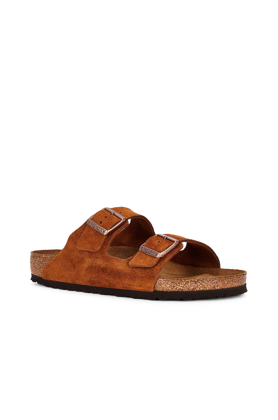 Birkenstock Arizona Soft Foot Bed Slides, Mink