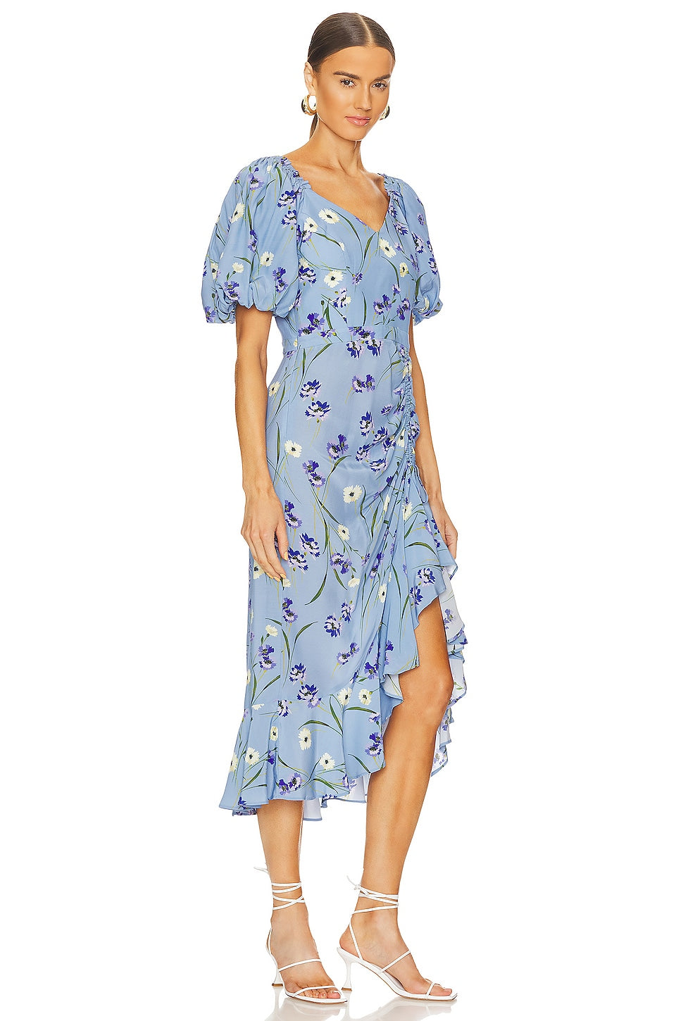 Yumi Kim Lenora Midi Dress in Meadow Mist Blue