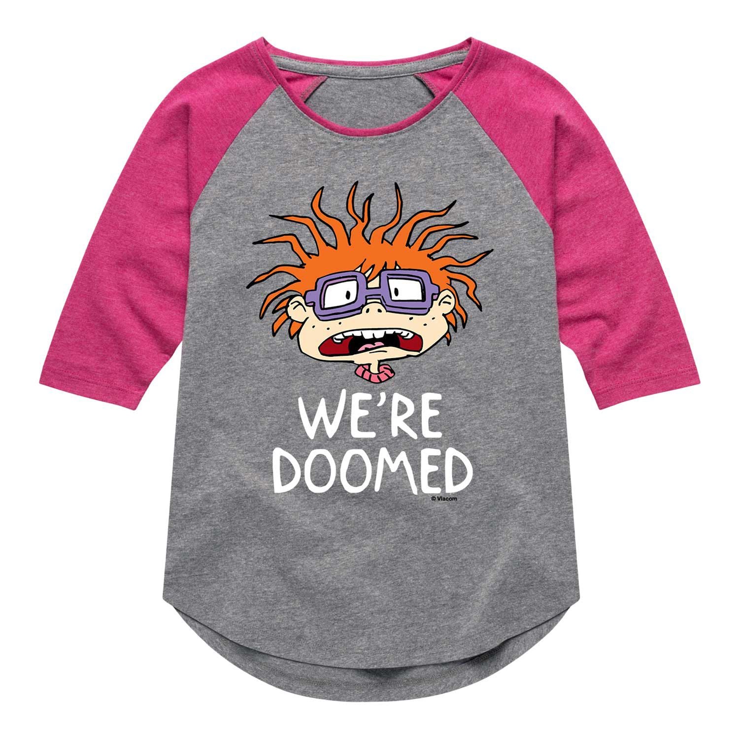 "We Are Doomed" Raglan T-Shirt for Girls 7-16 Years Nickelodeon