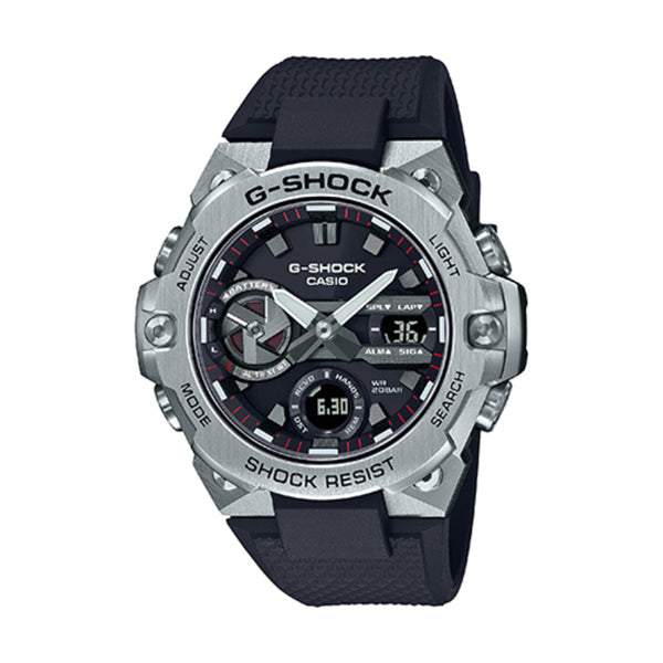 CASIO G-Shock G-Steel 'Black Silver' watch, black