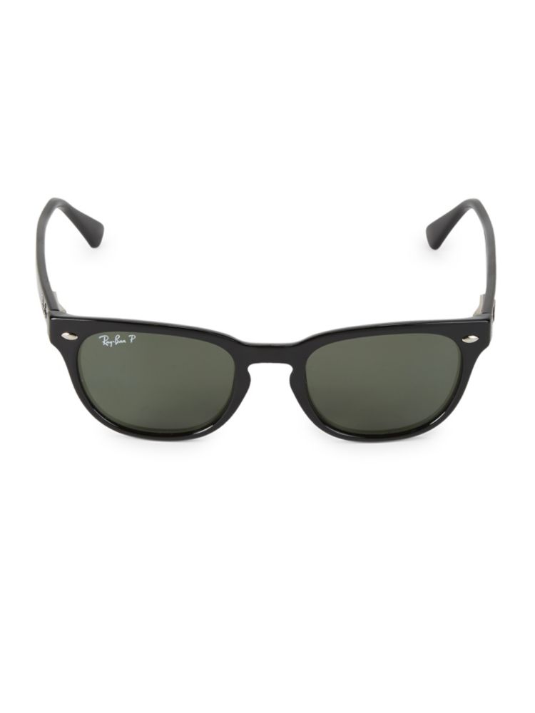 Ray-Ban 49MM Polarized Sunglasses, Black Green