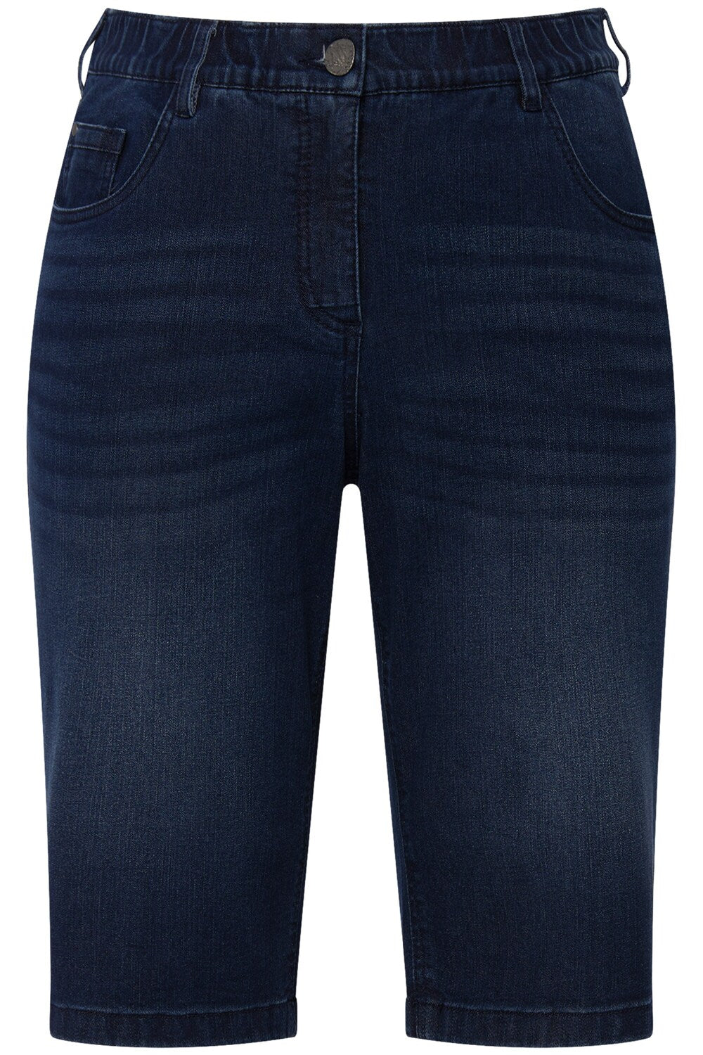 Ulla Popken slim fit jeans, dark blue