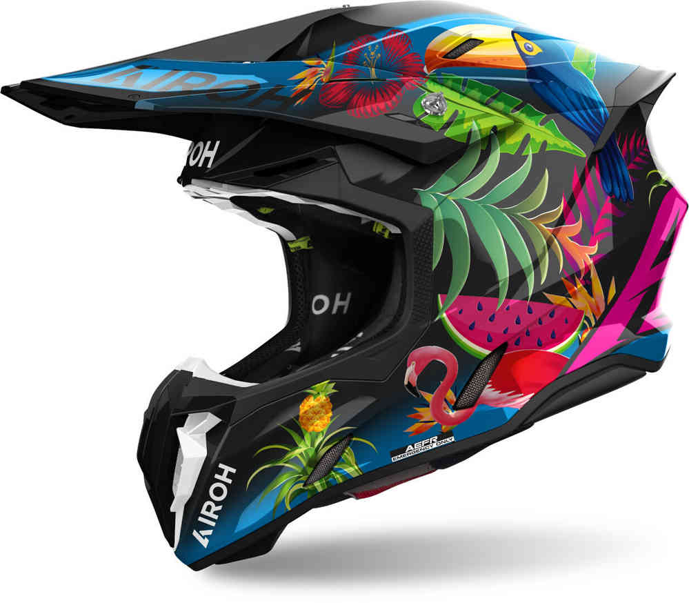 Twist 3 Amazonia Airoh Motocross Helmet