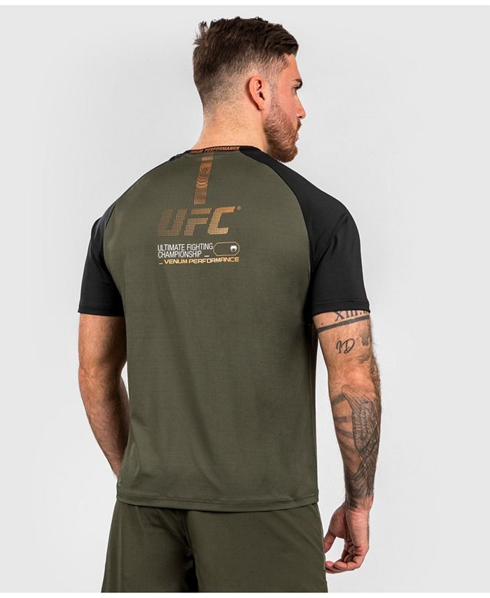 Men's UFC Authentic Adrenaline Fight Week Dry Tech Venum T-Shirt, Green