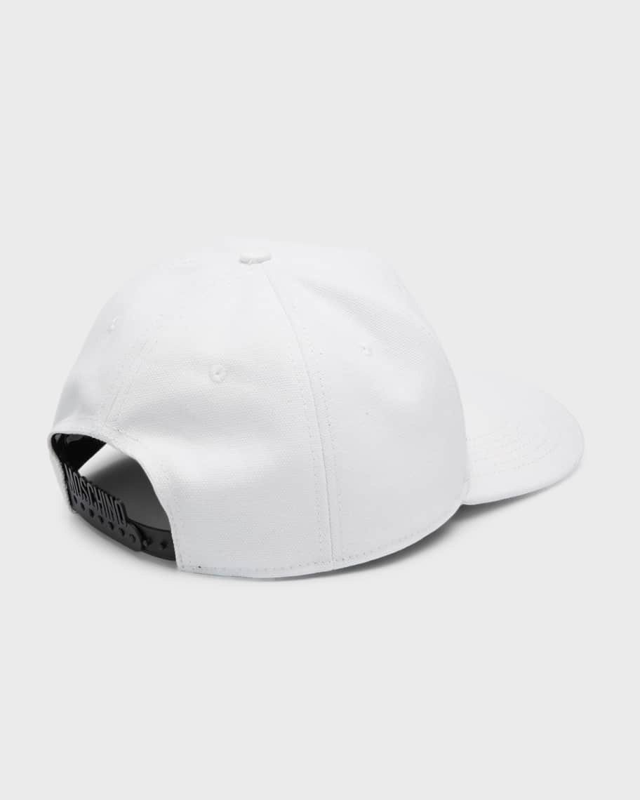 Men's baseball cap with Moschino logo