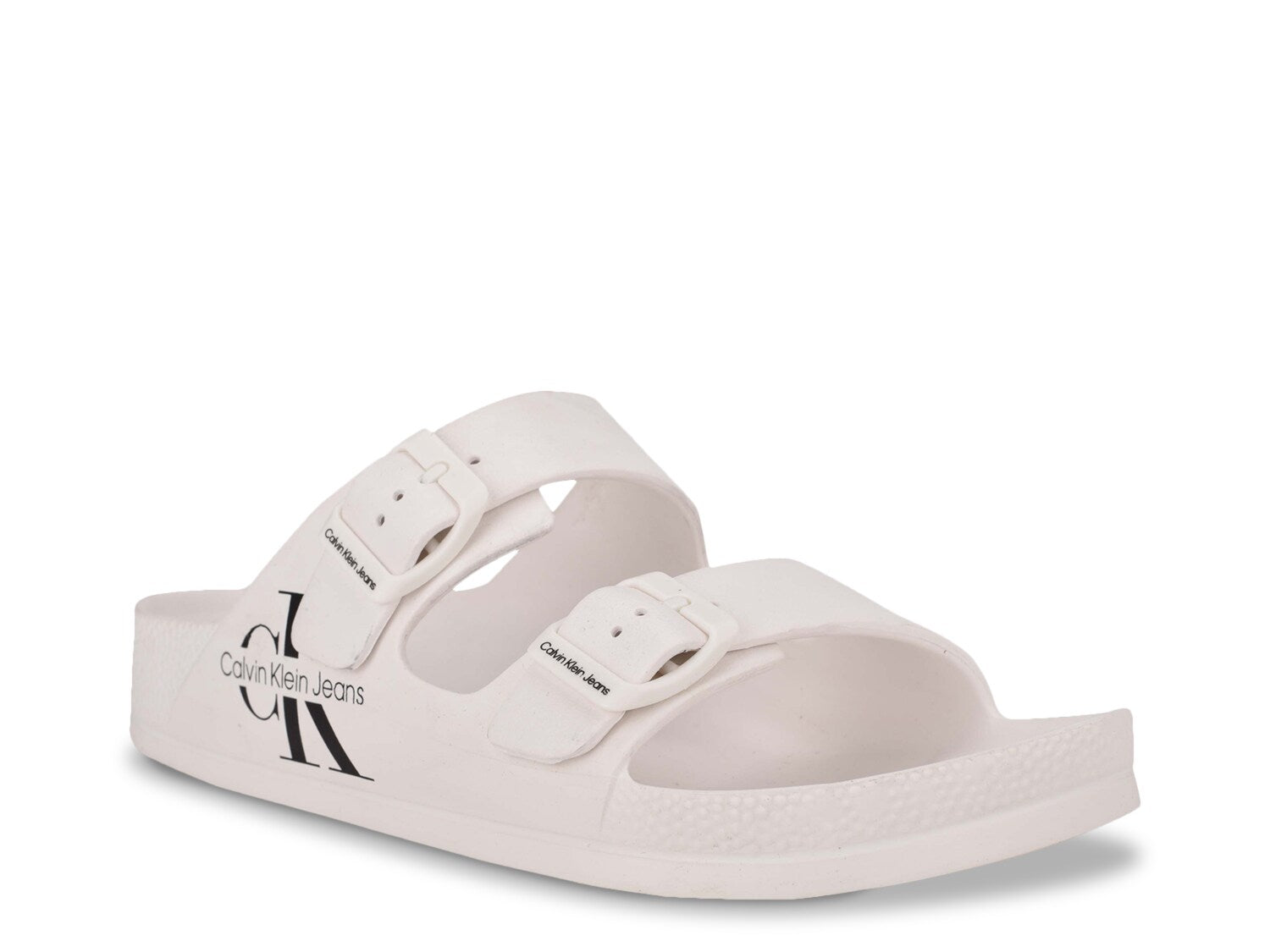 Calvin Klein Zion slides, white