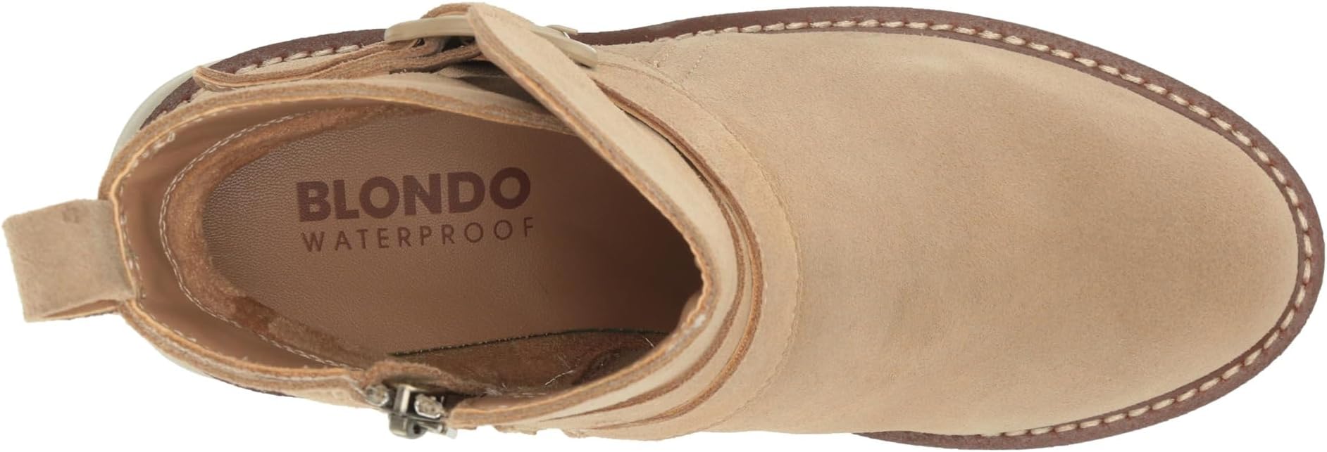 Giovanni Waterproof Blondo Ankle Boots, Sand Suede