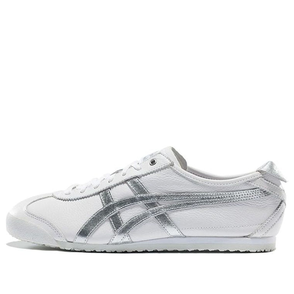 حذاء رياضي Onitsuka Tiger MEXICO 66 'White Silver'، باللون الأبيض