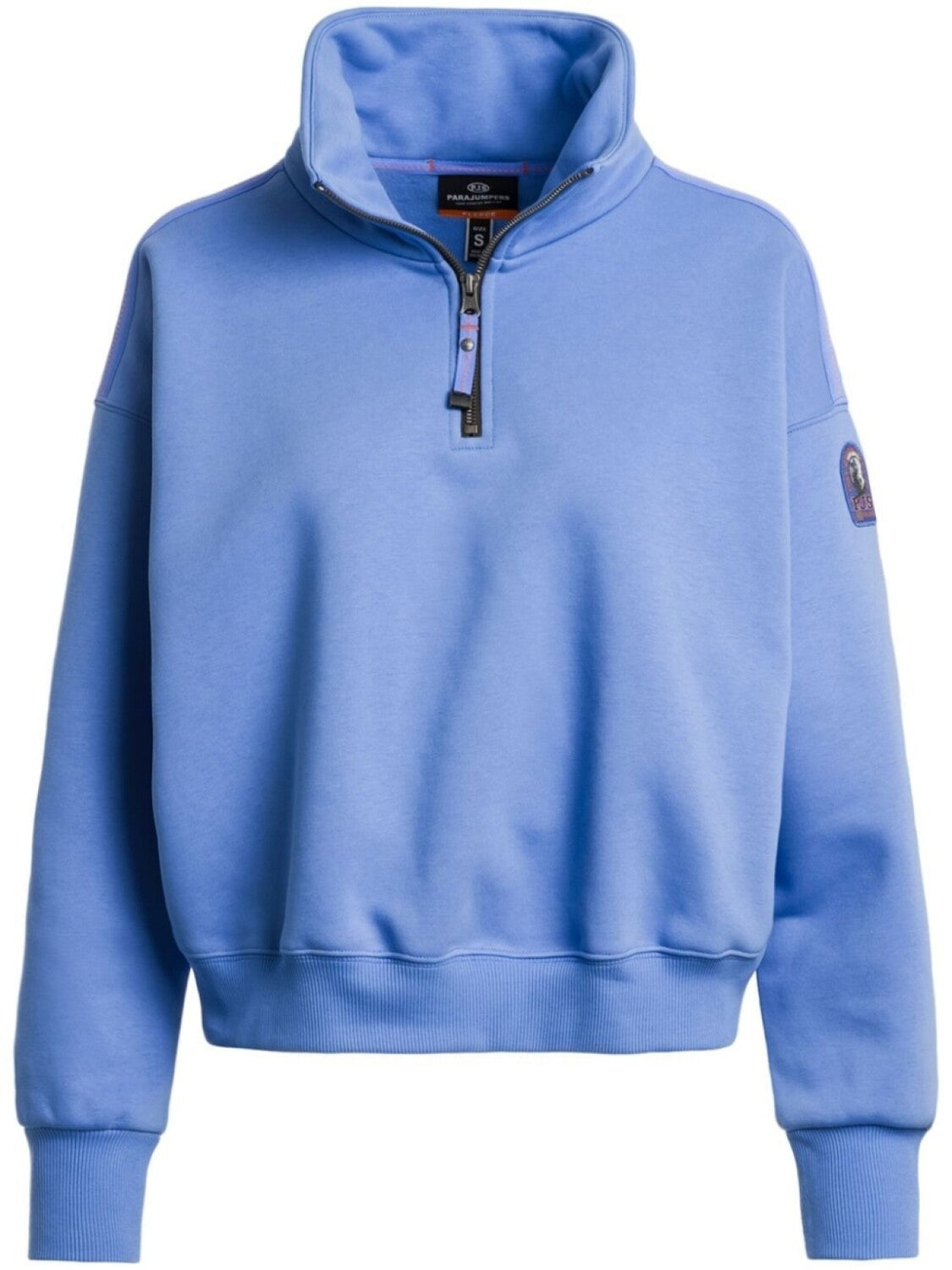 Parajumpers sweatshirt with logo patch, blue