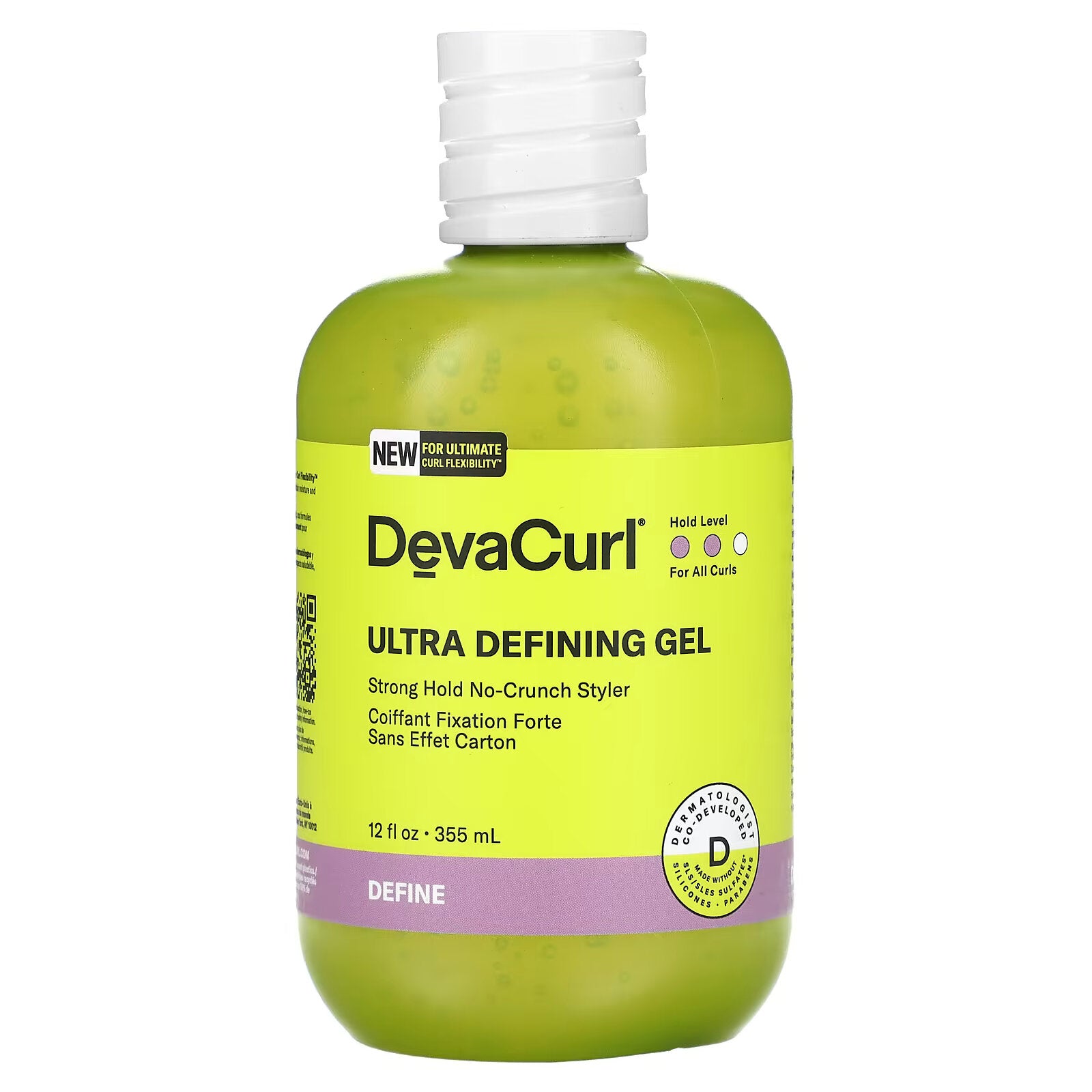 DevaCurl, Ultra Defining Gel, Strong Hold, 12 fl oz (355 ml)