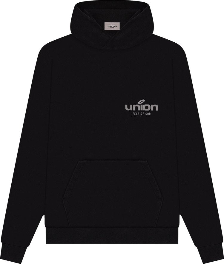 Fear of God Essentials x Union Vintage Pullover Hoodie 'Black'