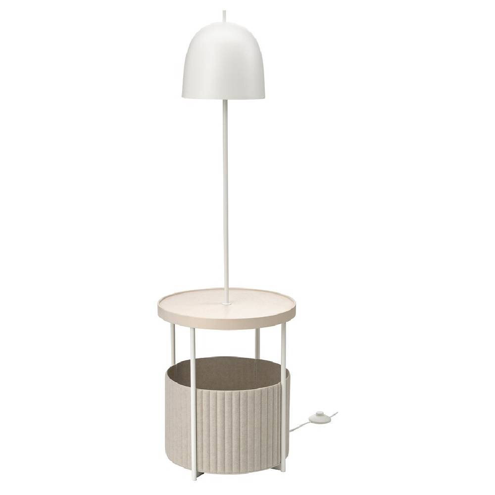 Ikea Trindsno floor lamp, white