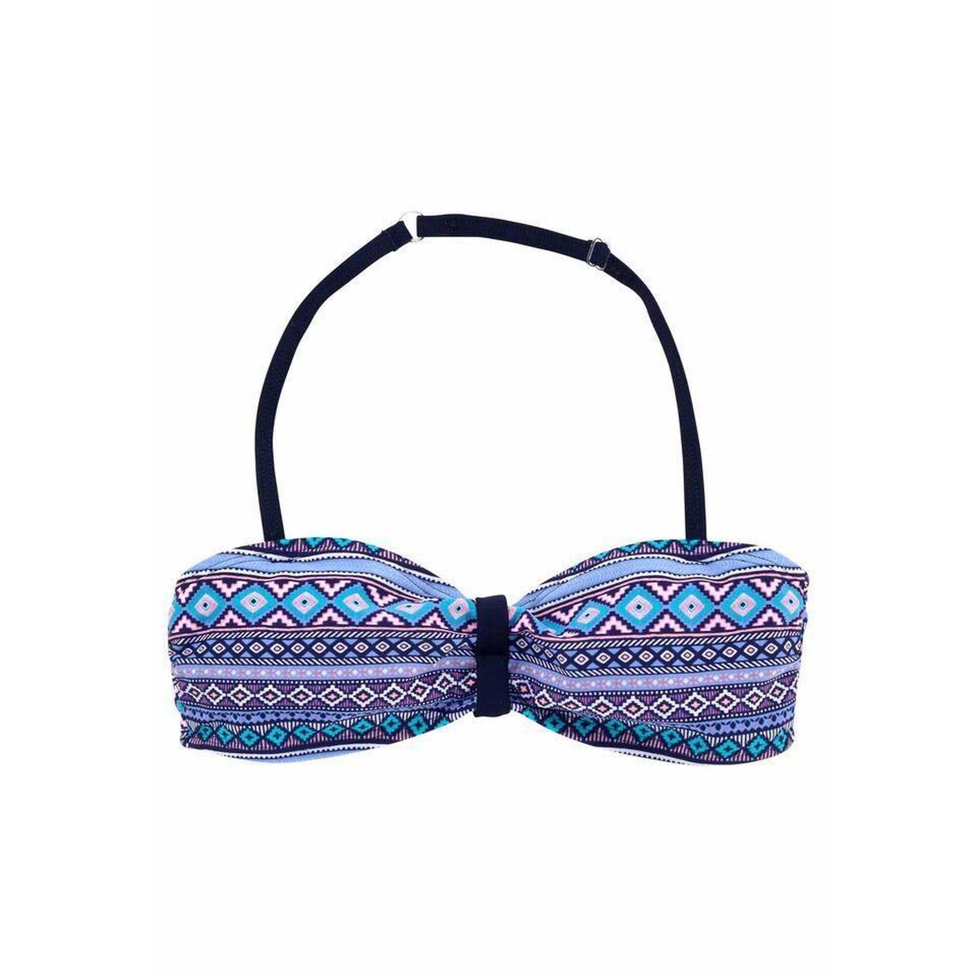 Bandeau bikini for children SLIVER, blue