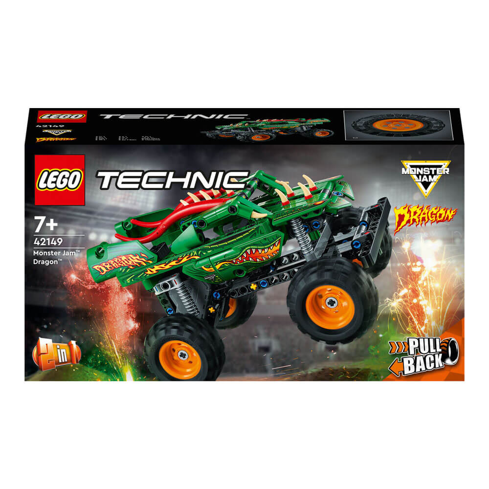 LEGO MonsterJam Flame Flying Dragon, 217 pieces